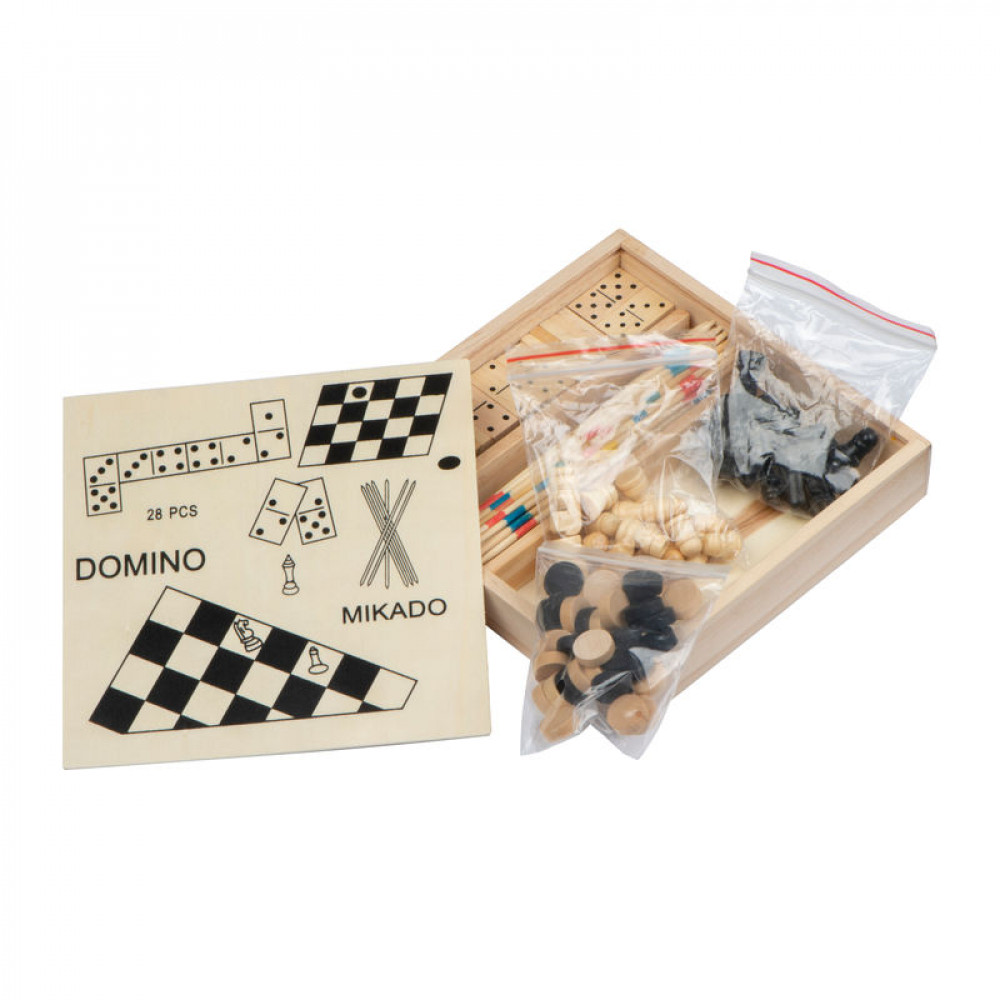 Wooden game collection Riga