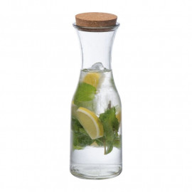 Glass Carafe with cork lid