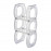 Plastic wine rack Montego Bay