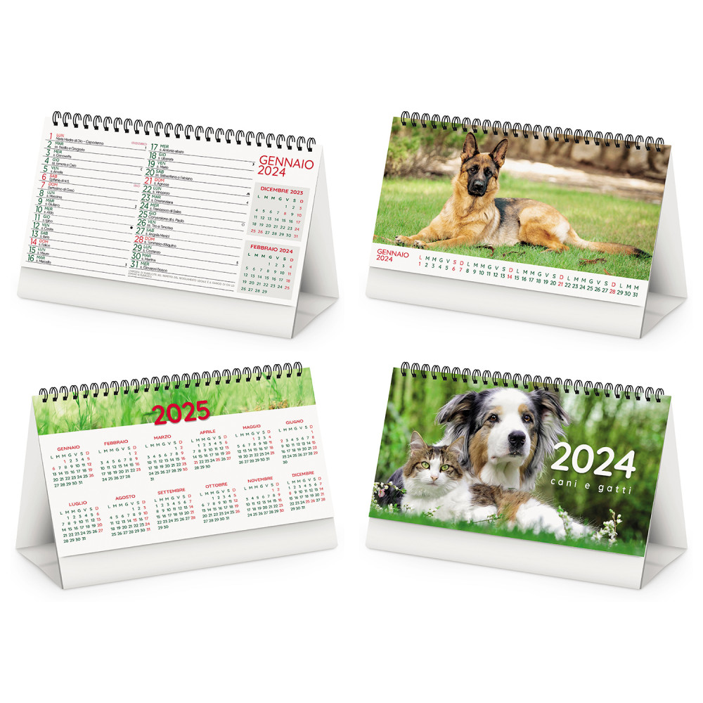Calendario Da Tavolo Cani E Gatti Calendario Da Tavolo Cani E Gatti