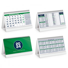 Calendario Da Tavolo Classic Verde