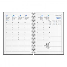 Agenda Settimanale Spiralata