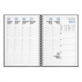 Agenda Settimanale Spiralata
