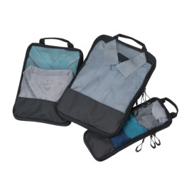 TROIKA BLACK PACKING CUBES