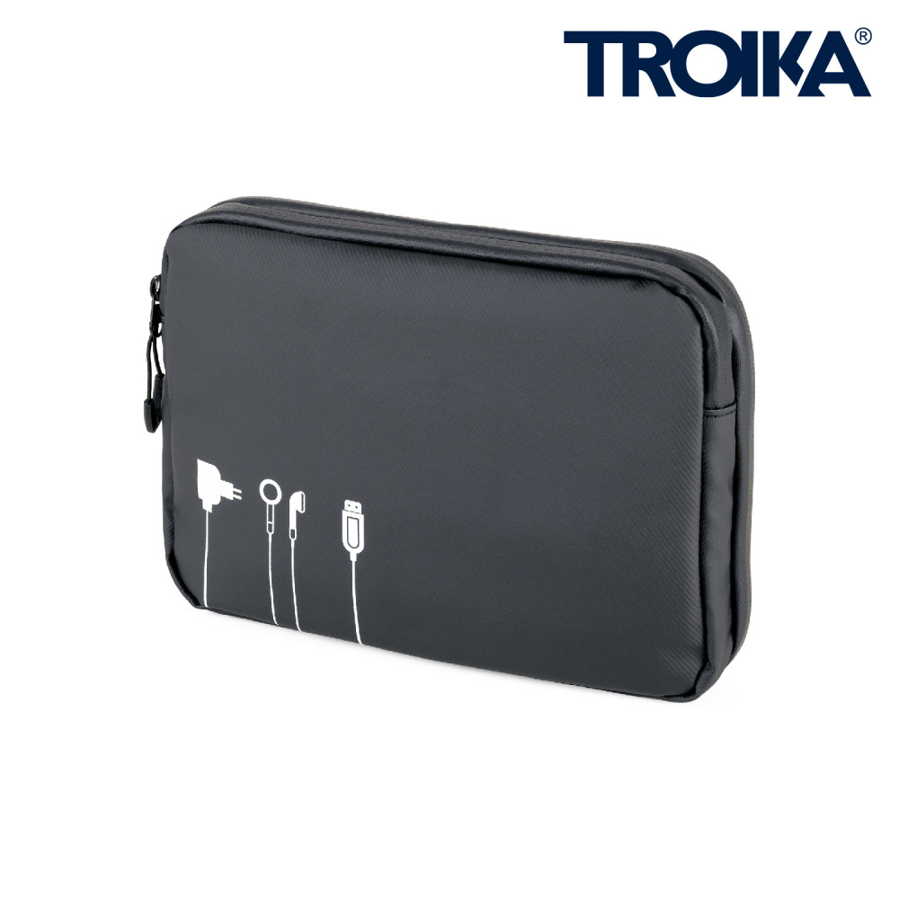 TROIKA BLACK TECH POUCH 2 TROIKA BLACK TECH POUCH 2
