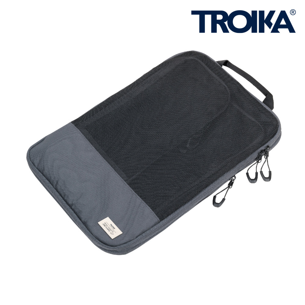 TROIKA BLUE CYCLE PACKING CUBES TROIKA BLUE CYCLE PACKING CUBES