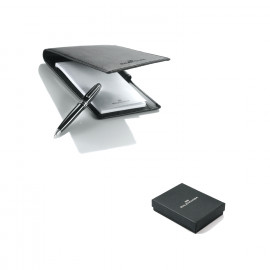 Writing set with pen and block notes