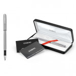 Roller pen with short clip lid