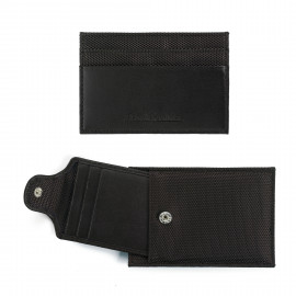 Credit cards holder in leather internal detachable compartment