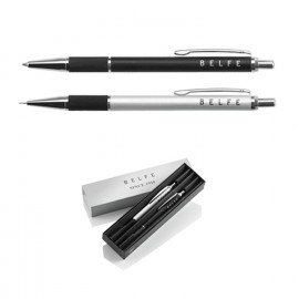 Set with pen and mechanical pencil