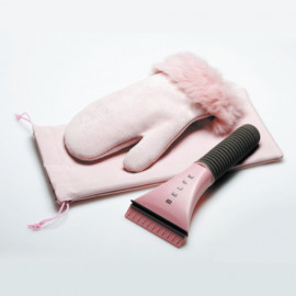Fashion car set, glove and scraper