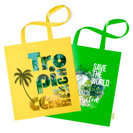 Kit consisting of 2 shopping bags with DTG print.