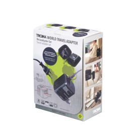 TROIKA WORLD TRAVEL ADAPTER