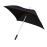FALCONE - Vierkante paraplu - Handopening - Windproof -  130 cm - Zwart