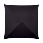 FALCONE - Vierkante paraplu - Handopening - Windproof -  130 cm - Zwart