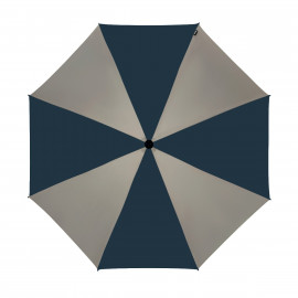 Falcone - Светлоотразителен чадър - Автоматичен - Ветроустойчив - 120 см - Морско син / Сребрист