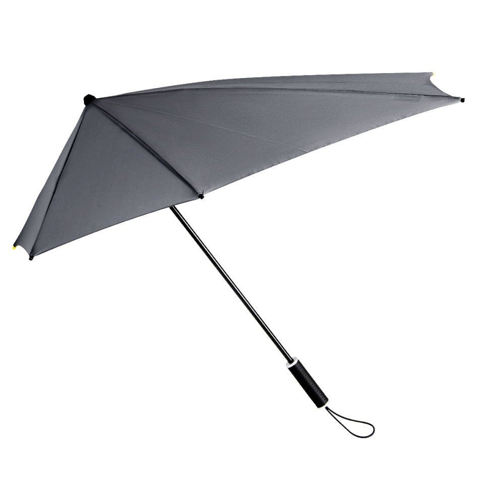 STORMaxi - Аеродинамичен чадър против буря - Ръчен - Ветроустойчив - 92 см - Червен