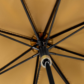 STORMaxi - Аеродинамичен чадър против буря - Ръчен - Ветроустойчив - 92 см - Черен / Златен