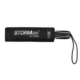 STORMaxi - Аеродинамичен чадър против буря - Ръчен - Ветроустойчив - 90 см - Червен