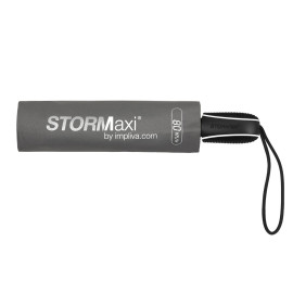 STORMaxi - Аеродинамичен чадър против буря - Ръчен - Ветроустойчив - 90 см - Червен
