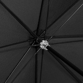 Falcone - Свръхлек сгъваем чадър за пътуване - Ръчен - Ветроустойчив - 100 см - Черен