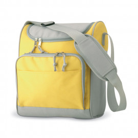 Cooler bag with front pocket