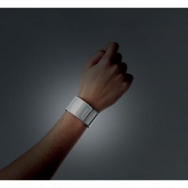 Reflective arm strap