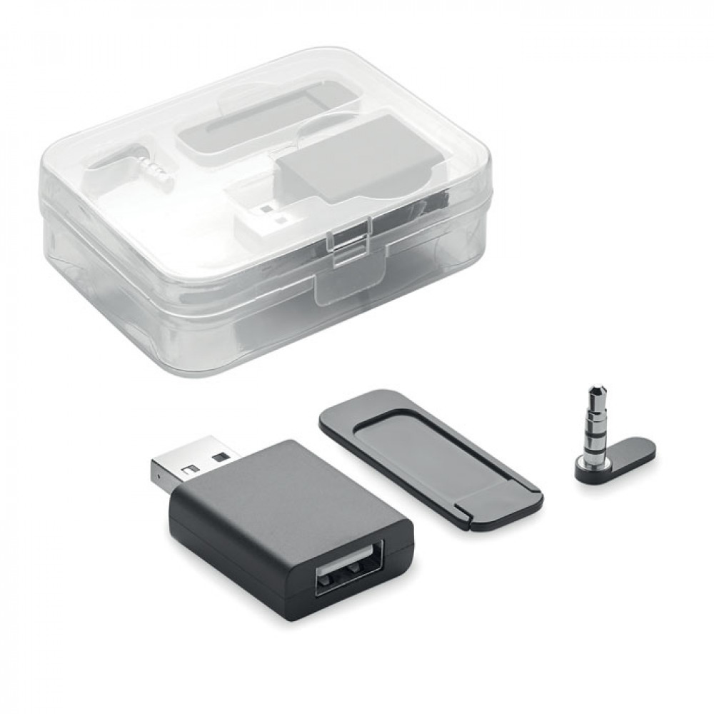 Webcam data and audio blocker Webcam data and audio blocker