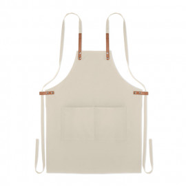 Organic cotton apron 340 gr/m²