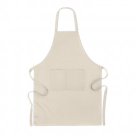 Organic cotton apron 200 gr/m²