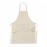 Organic cotton apron 200 gr/m²