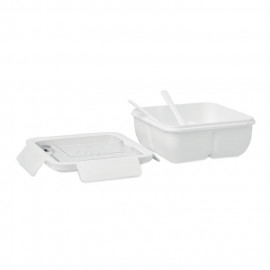 Lunch box with cutlery 600ml