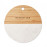 Marble/ bamboo serving board