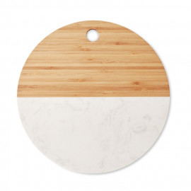 Marble/ bamboo serving board