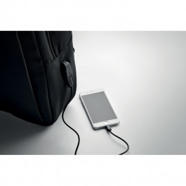 Computer backpack in 300D RPET