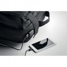 Computer backpack in 300D RPET