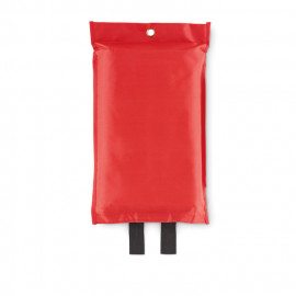 Fire blanket in a PVC pouch