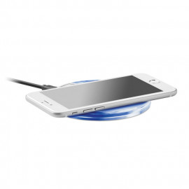 Round wireless charging pad