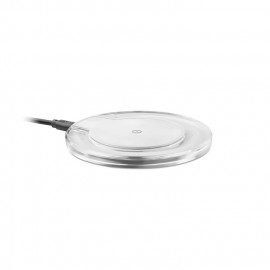 Round wireless charging pad