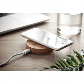 Round wireless charging pad
