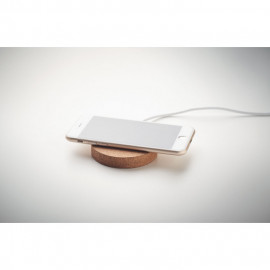 Round wireless charging pad