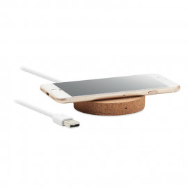 Round wireless charging pad