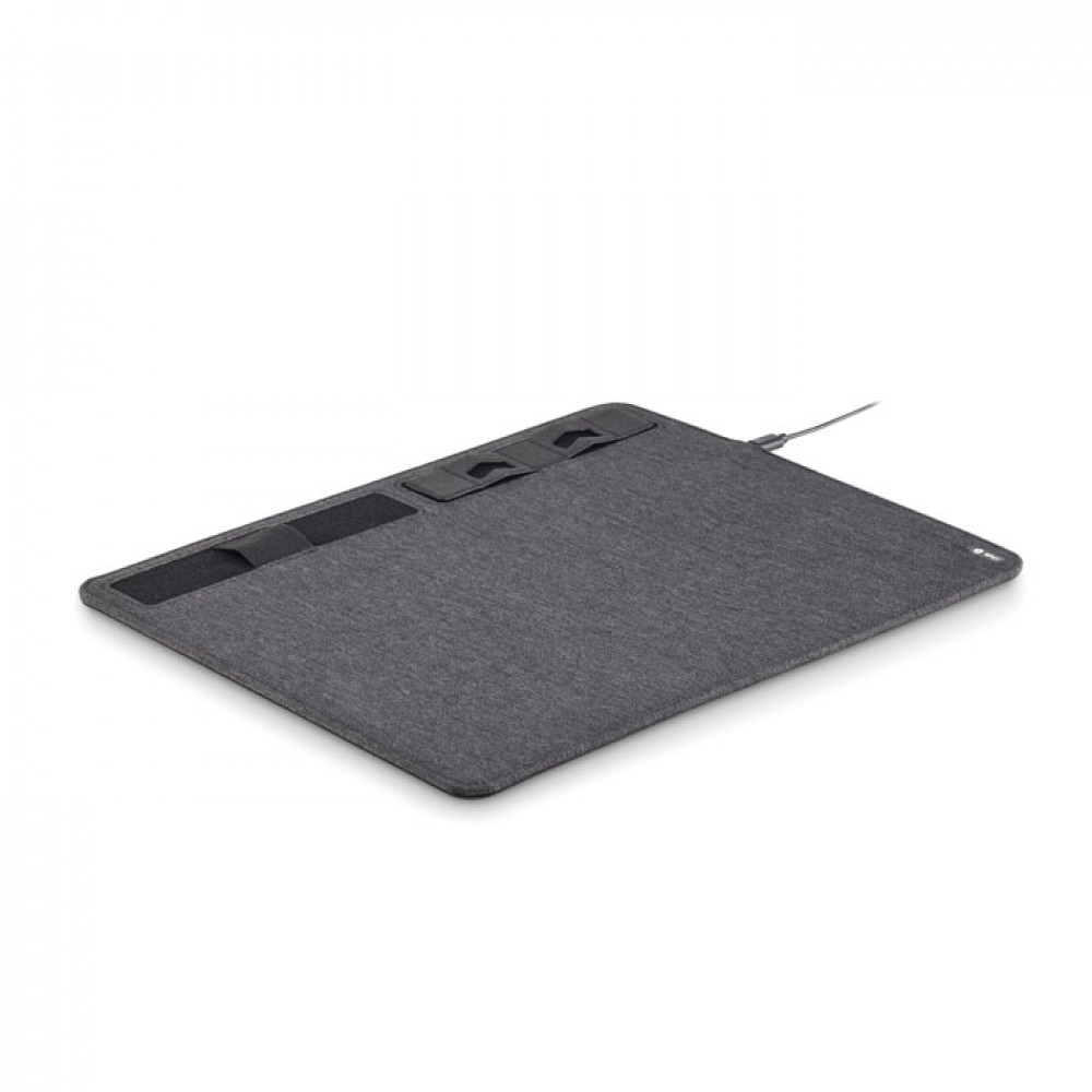 RPET mouse pad charger 10W RPET mouse pad charger 10W