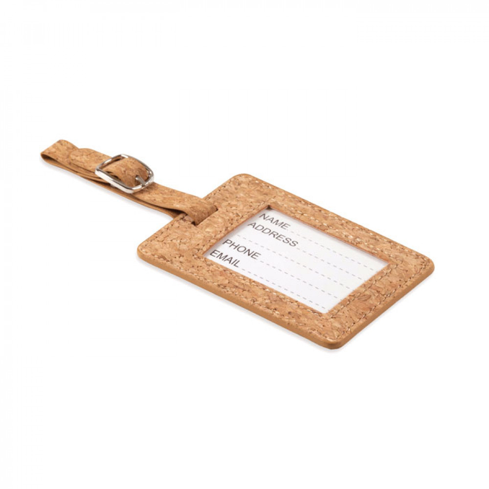 Cork luggage tag Cork luggage tag