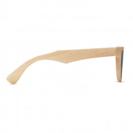 Sunglasses in bamboo with case