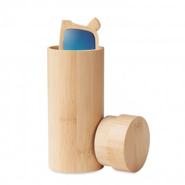 Sunglasses in bamboo with case