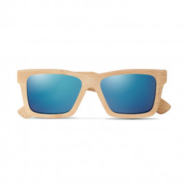 Sunglasses in bamboo with case