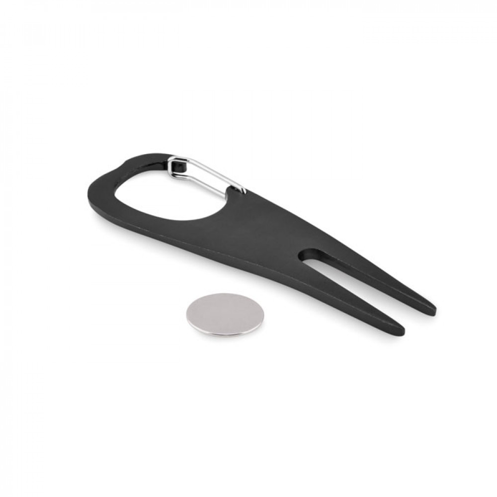 Aluminium golf divot tool Aluminium golf divot tool