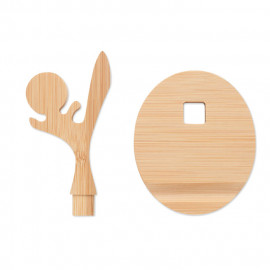 Bamboo phone stand