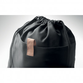 Recylced cotton drawstring bag